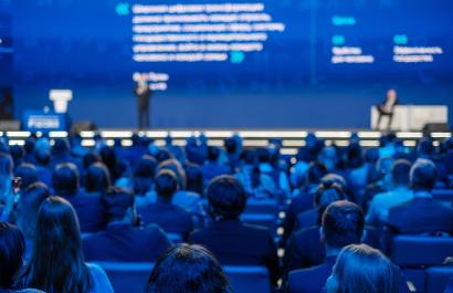 Image by Anton Gvozdikov via Shutterstock. Back view of a crowd at an event. Image by Anton Gvozdikov via Shutterstock.